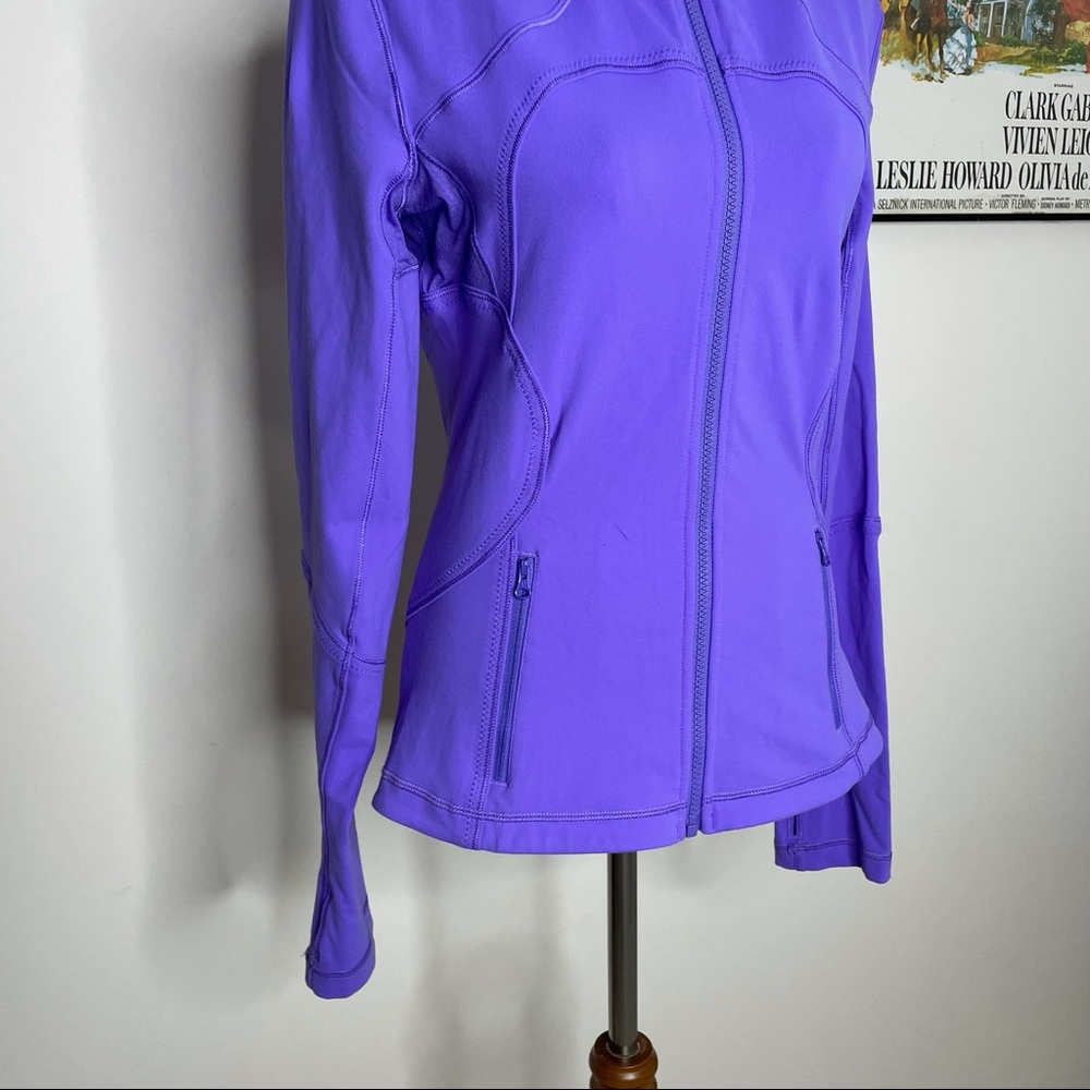 Lululemon Purple Jumper Zip Up - Picture 2 of 10